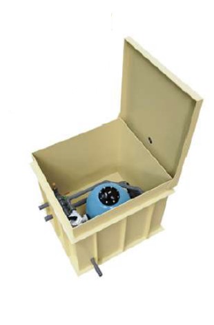 Блок-модуль с системой фильтрации 9 м3/ч