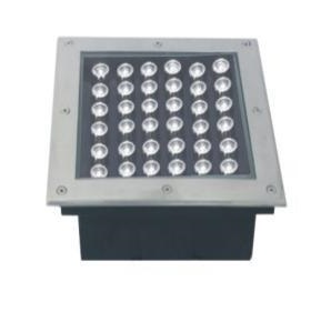 Встраиваемый LED-прожектор 36-диодный 12/24VDC IP67, 300х300 мм MONO