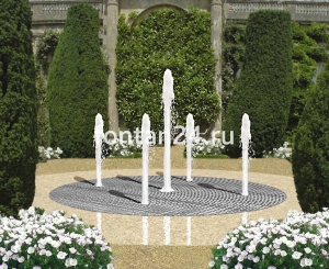 Пешеходный фонтанный комплект "Аллегро" ø=3 м Пешеходный фонтанный комплект "Аллегро" ø=3 м