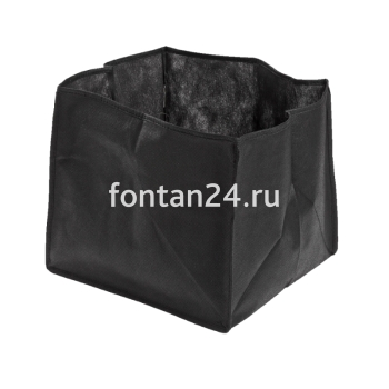 Корзина из ткани для растений прямоугольная 25