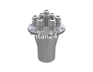 Подводный кабельный ввод 7х(14-6мм), 2 1/2”ВР, нерж.сталь