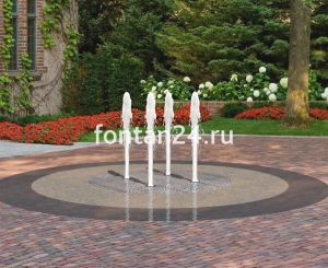 Уличный фонтан "Квартет" ø=2 м